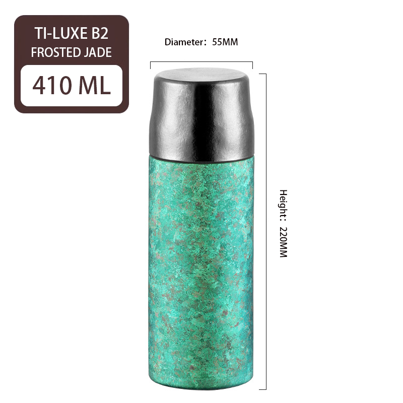 TI-LUXE B2 Pure Titanium Thermos Bottle