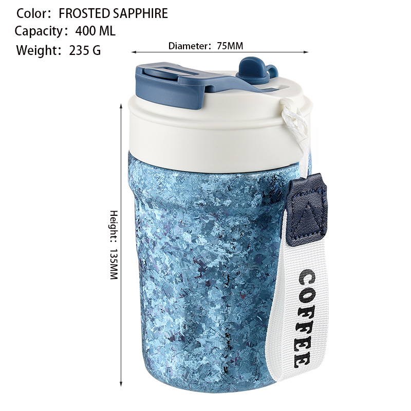 TI-LUXE B1 Pure Titanium coffee mug