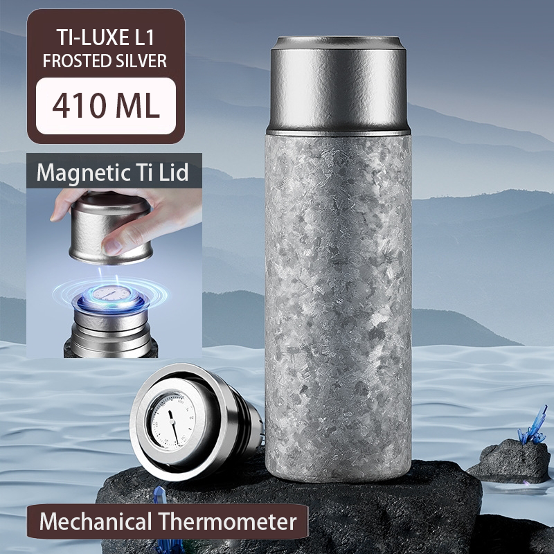 TI-LUXE L1 Pure Titanium thermos bottle