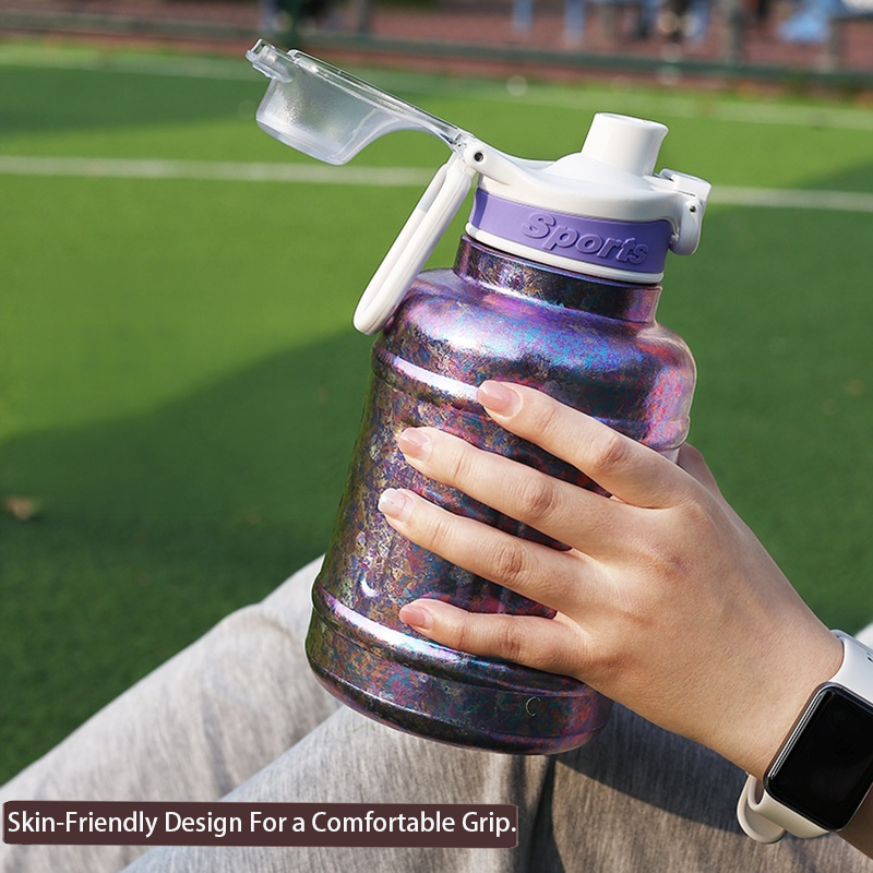 TI-LUXE B3 Pure Titanium Lightweight Hiking Water Bottle