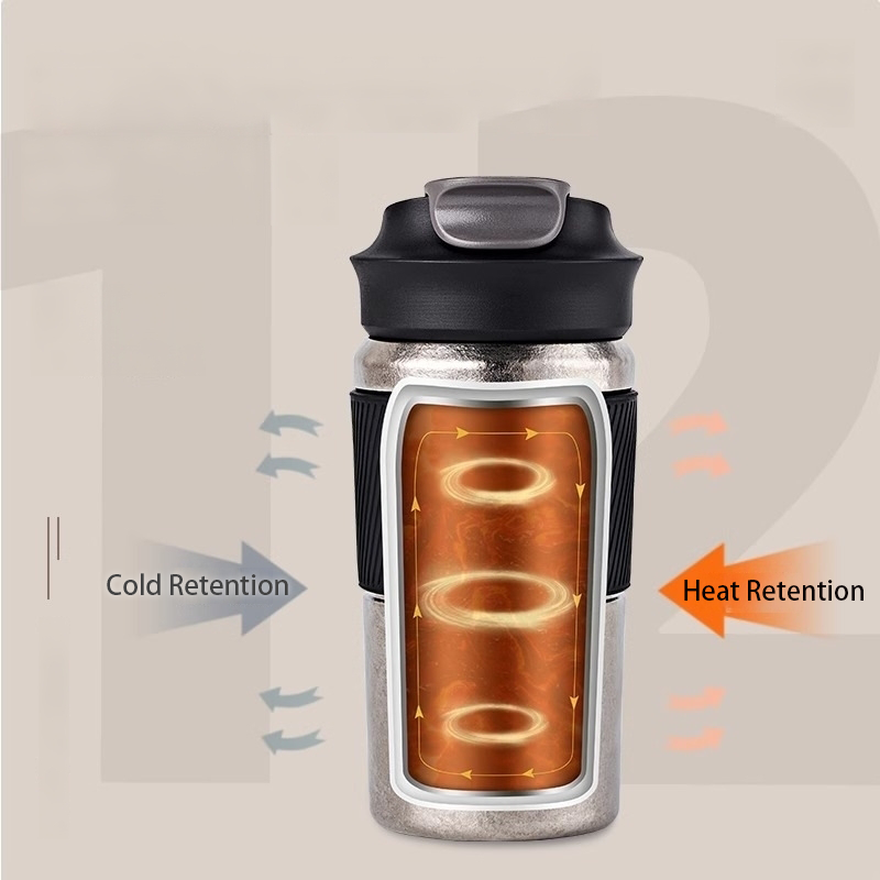 TI-LUXE A1 Pure Titanium Water Bottle