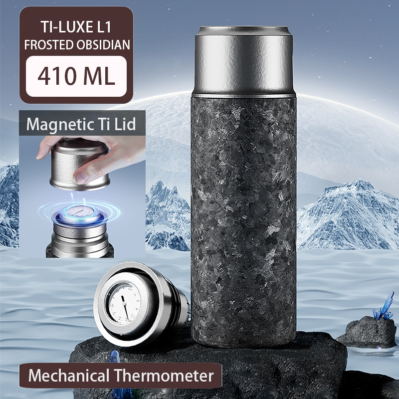 TI-LUXE L1 Pure Titanium thermos bottle