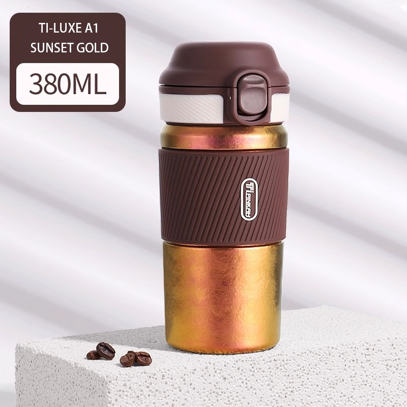TI-LUXE A1 Pure Titanium Water Bottle