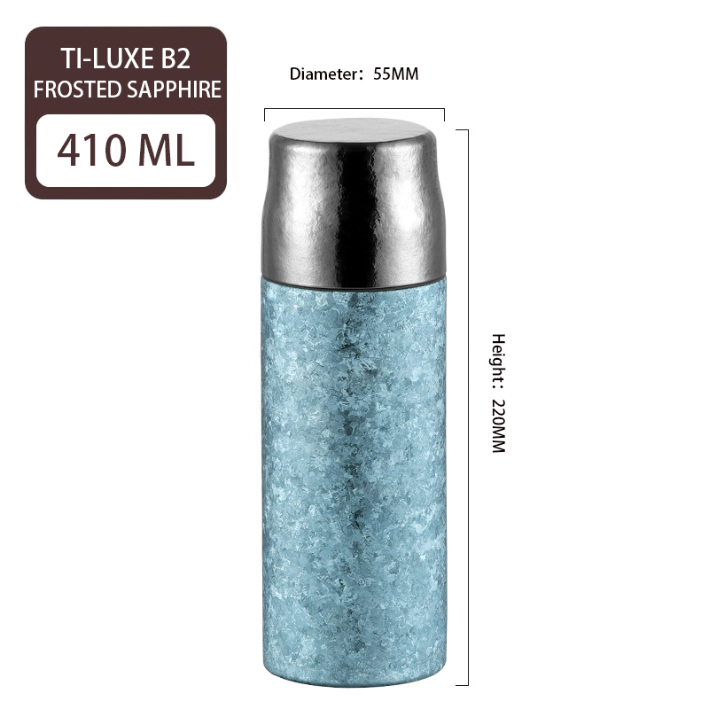 TI-LUXE B2 Pure Titanium Thermos Bottle