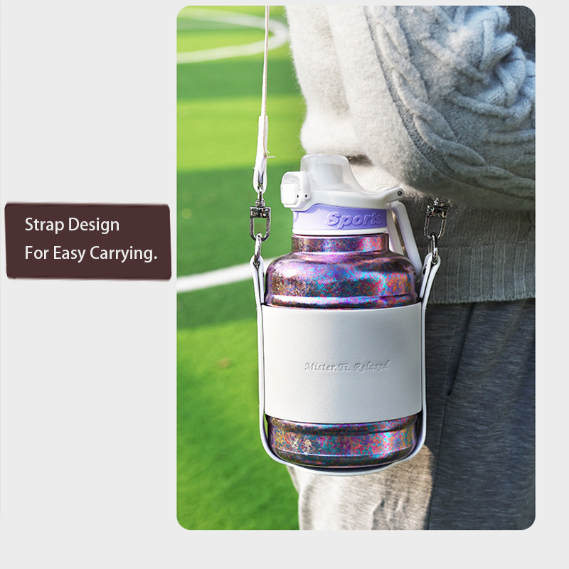 TI-LUXE B3 Pure Titanium Lightweight Hiking Water Bottle