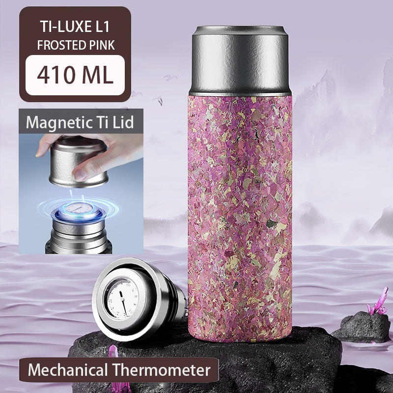 TI-LUXE L1 Pure Titanium thermos bottle
