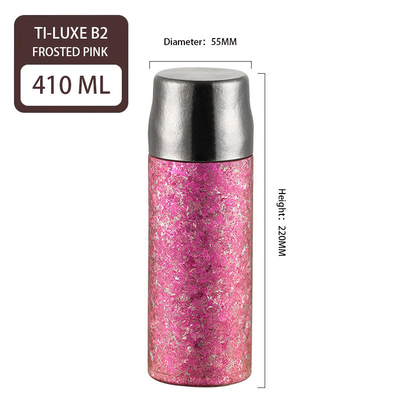 TI-LUXE B2 Pure Titanium Thermos Bottle