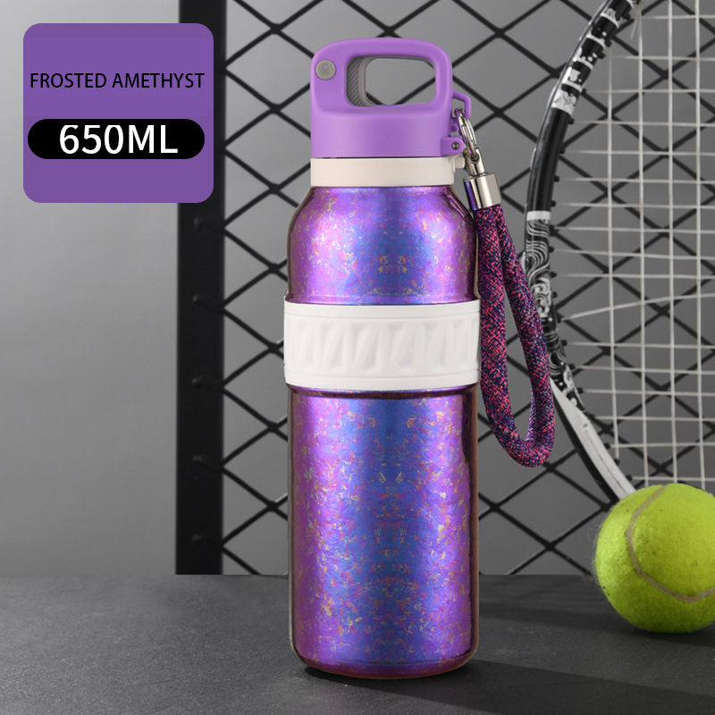 TI-LUXE S2 Pure Titanium Hiking Water Bottle