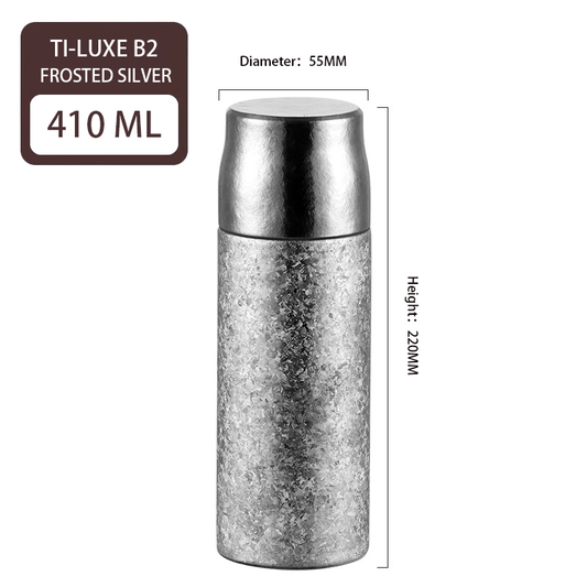 TI-LUXE B2 Pure Titanium Thermos Bottle